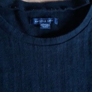 Basic black American Eagle top